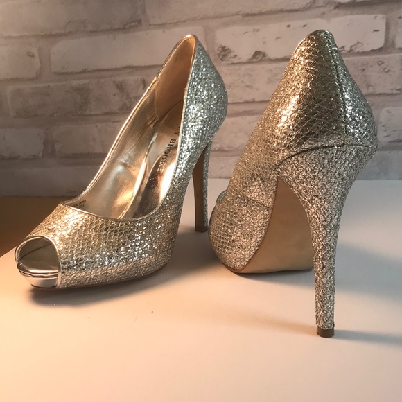 Audrey Brooke Shoes - ❤️Audrey Brooke Heels Formal Silver Size 6
